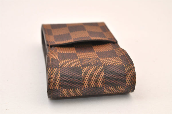 Authentic Louis Vuitton Damier Etui Cigarette Case N63024 LV 8194M