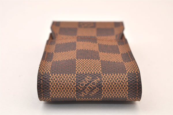 Authentic Louis Vuitton Damier Etui Cigarette Case N63024 LV 8194M