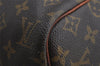 Authentic Louis Vuitton Monogram Sac Souple 35 Hand Boston Bag M41626 LV 8195I
