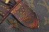 Authentic Louis Vuitton Monogram Sac Souple 35 Hand Boston Bag M41626 LV 8195I