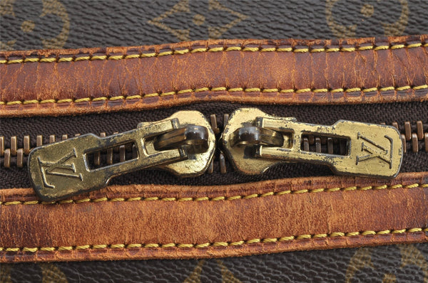 Authentic Louis Vuitton Monogram Sac Souple 35 Hand Boston Bag M41626 LV 8195I