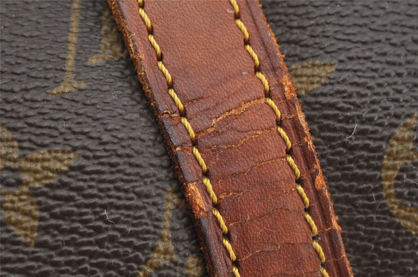 Authentic Louis Vuitton Monogram Sac Souple 35 Hand Boston Bag M41626 LV 8195I