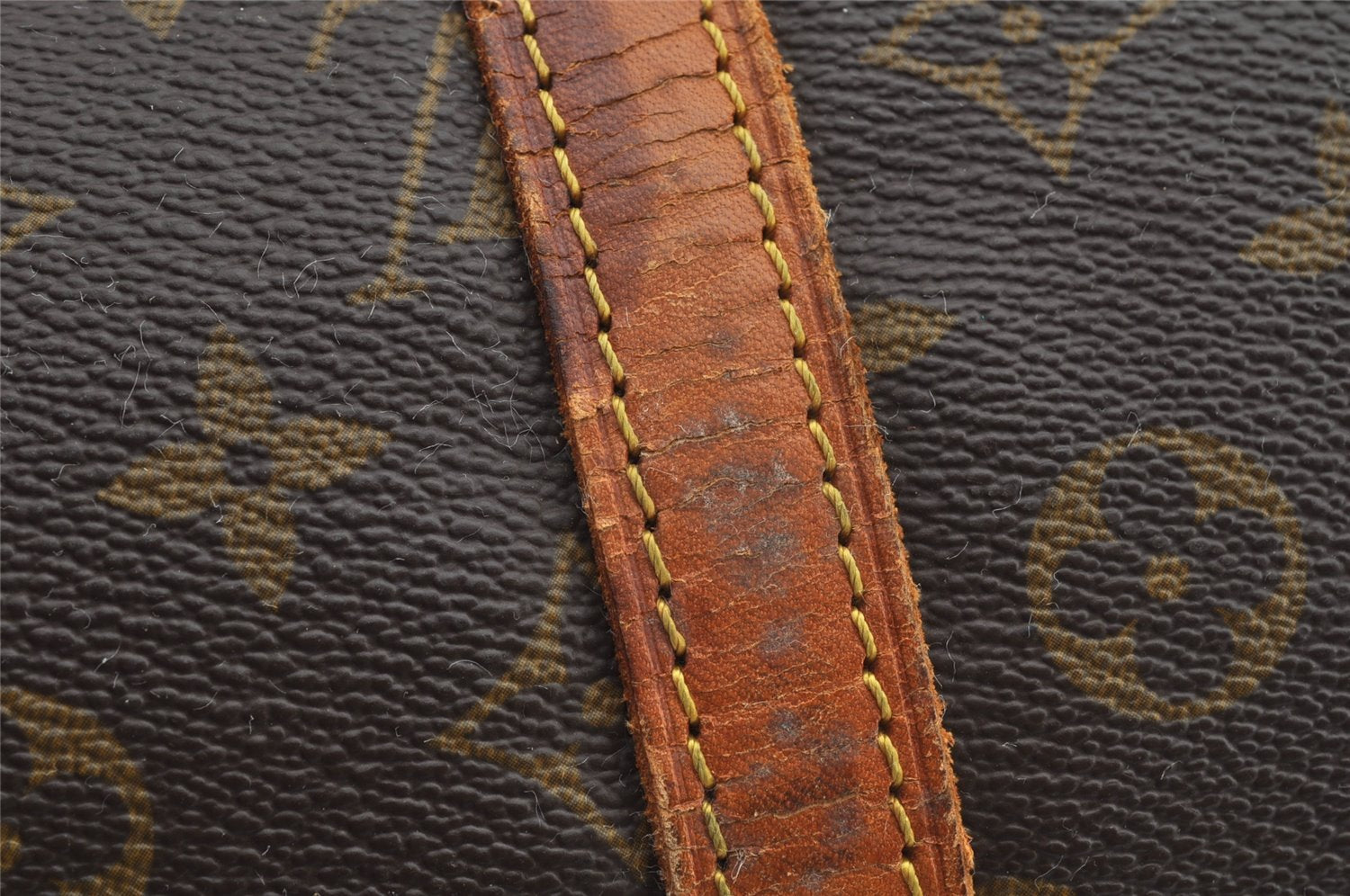 Authentic Louis Vuitton Monogram Sac Souple 35 Hand Boston Bag M41626 LV 8195I