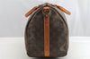 Auth Louis Vuitton Monogram Keepall Bandouliere 45 Boston Bag Old Model LV 8197I