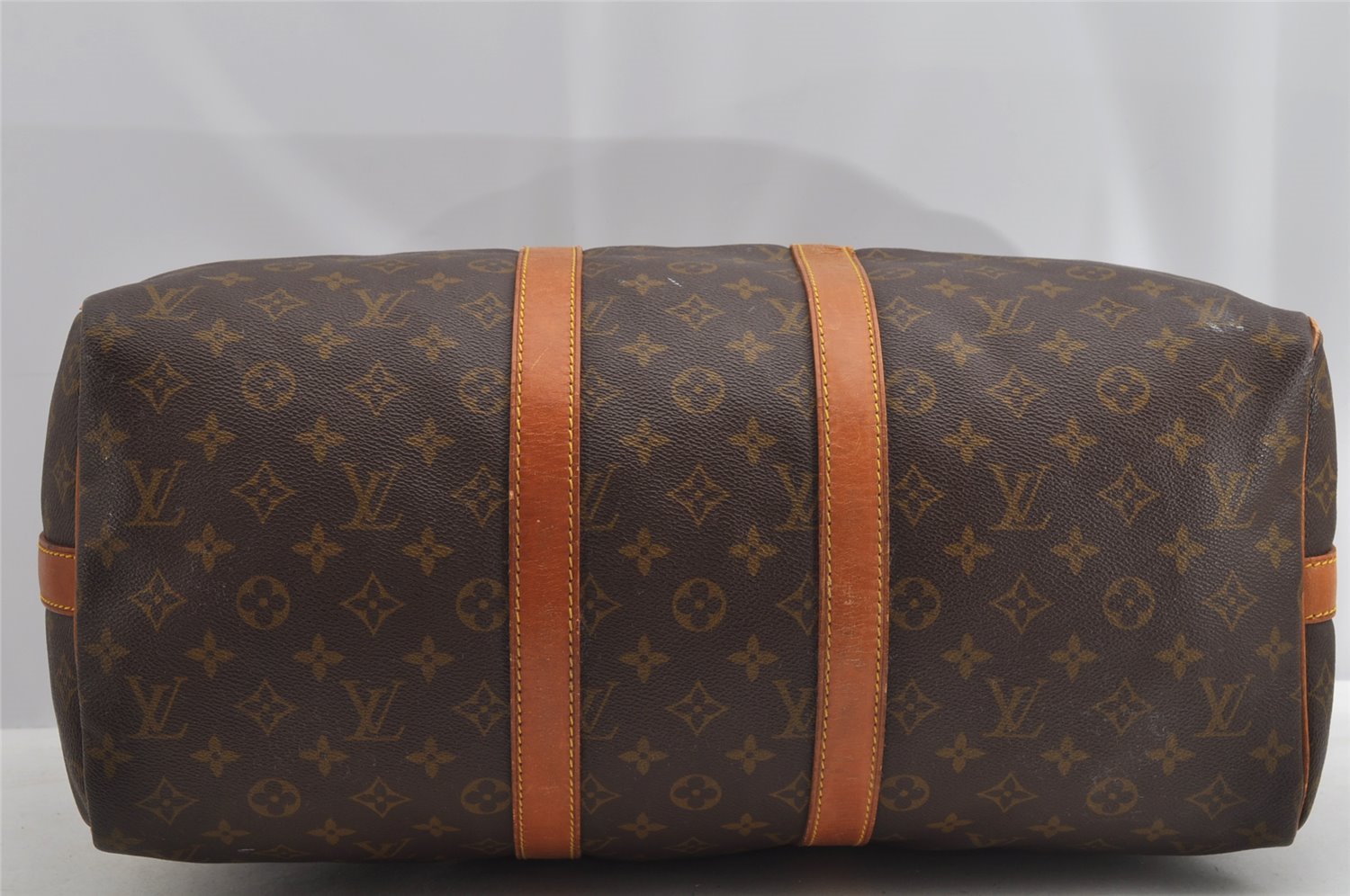 Auth Louis Vuitton Monogram Keepall Bandouliere 45 Boston Bag Old Model LV 8197I