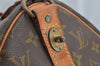 Auth Louis Vuitton Monogram Keepall Bandouliere 45 Boston Bag Old Model LV 8197I