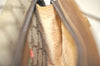 Authentic GUCCI Vintage Shoulder Cross Body Bag Purse GG PVC Leather Brown 8197J