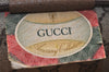 Authentic GUCCI Vintage Shoulder Cross Body Bag Purse GG PVC Leather Brown 8197J