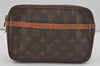 Authentic Louis Vuitton Monogram Compiegne 23 Clutch Hand Bag M51847 LV 8198I