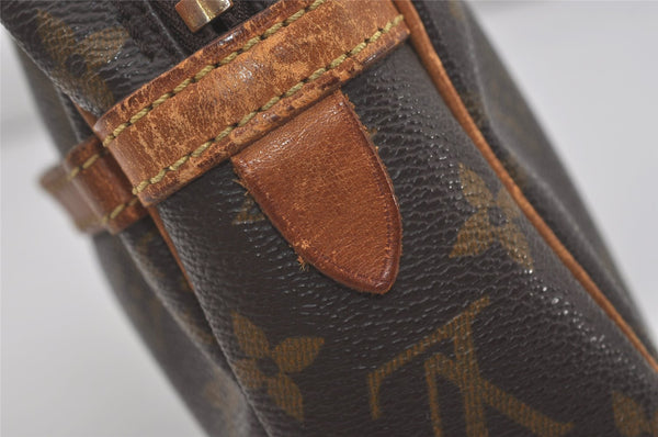 Authentic Louis Vuitton Monogram Compiegne 23 Clutch Hand Bag M51847 LV 8198I