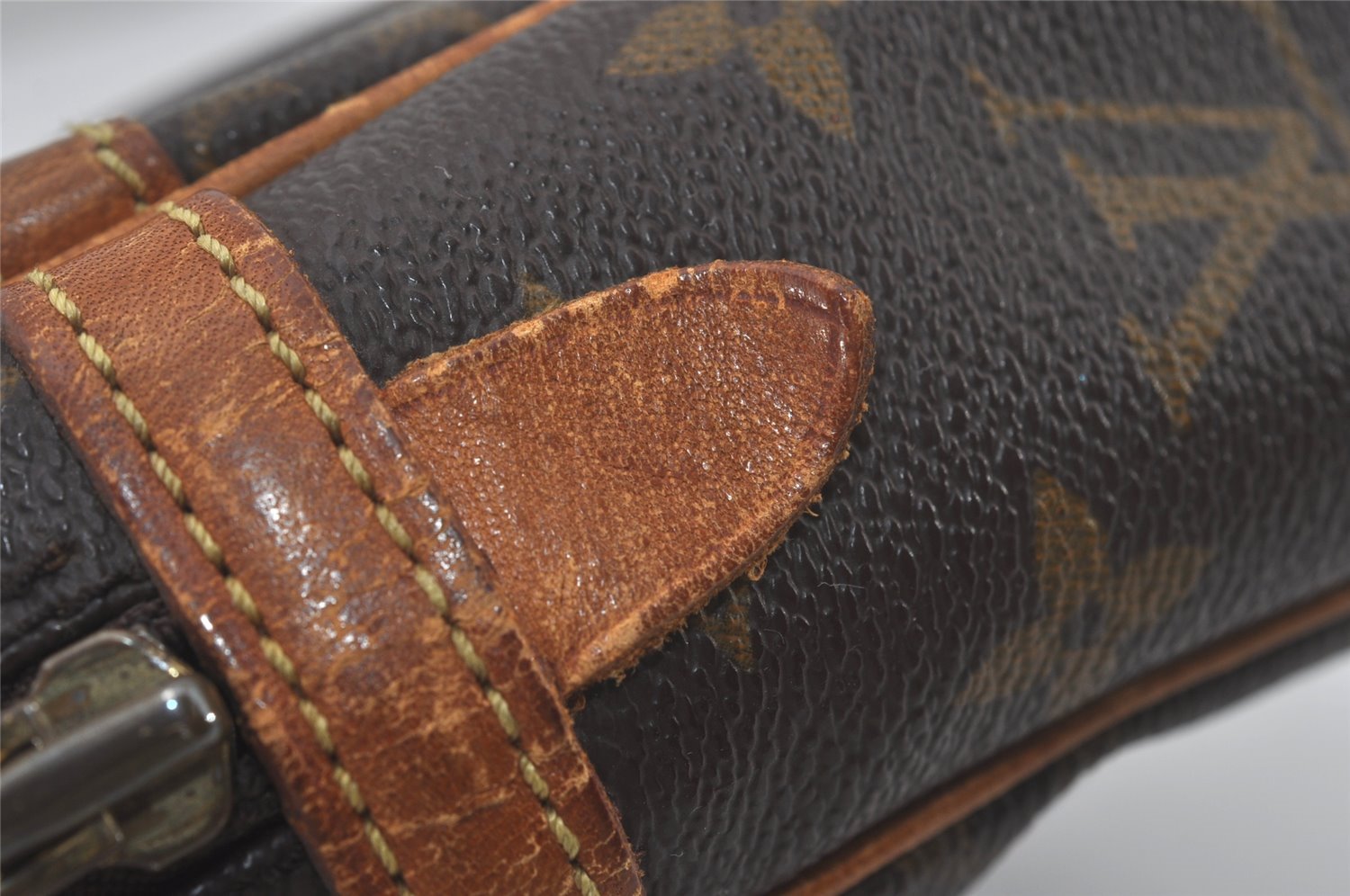 Authentic Louis Vuitton Monogram Compiegne 23 Clutch Hand Bag M51847 LV 8198I