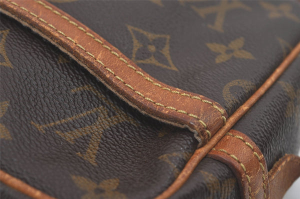 Authentic Louis Vuitton Monogram Compiegne 23 Clutch Hand Bag M51847 LV 8198I