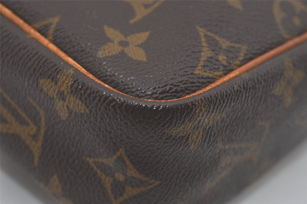 Authentic Louis Vuitton Monogram Compiegne 23 Clutch Hand Bag M51847 LV 8198I