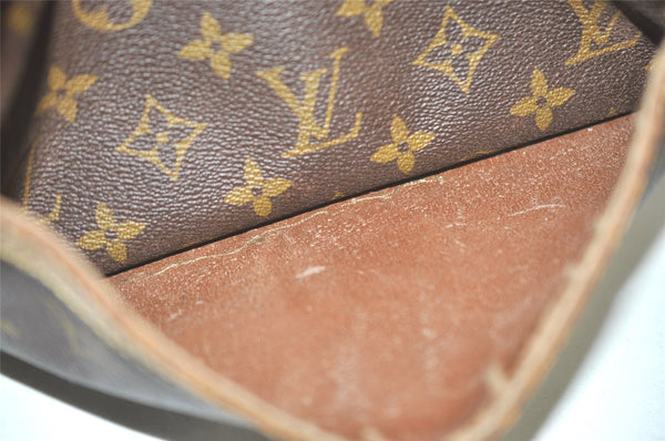 Authentic Louis Vuitton Monogram Compiegne 23 Clutch Hand Bag M51847 LV 8198I