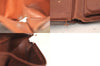 Authentic Louis Vuitton Monogram Bifold Wallet Purse 3Set Brown LV 8198M