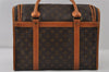 Authentic Louis Vuitton Monogram Sac Chien 40 Pet Carrier Bag M42024 LV 8199I