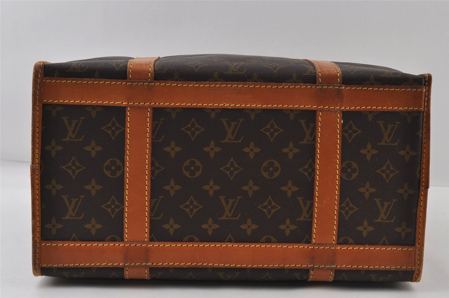 Authentic Louis Vuitton Monogram Sac Chien 40 Pet Carrier Bag M42024 LV 8199I