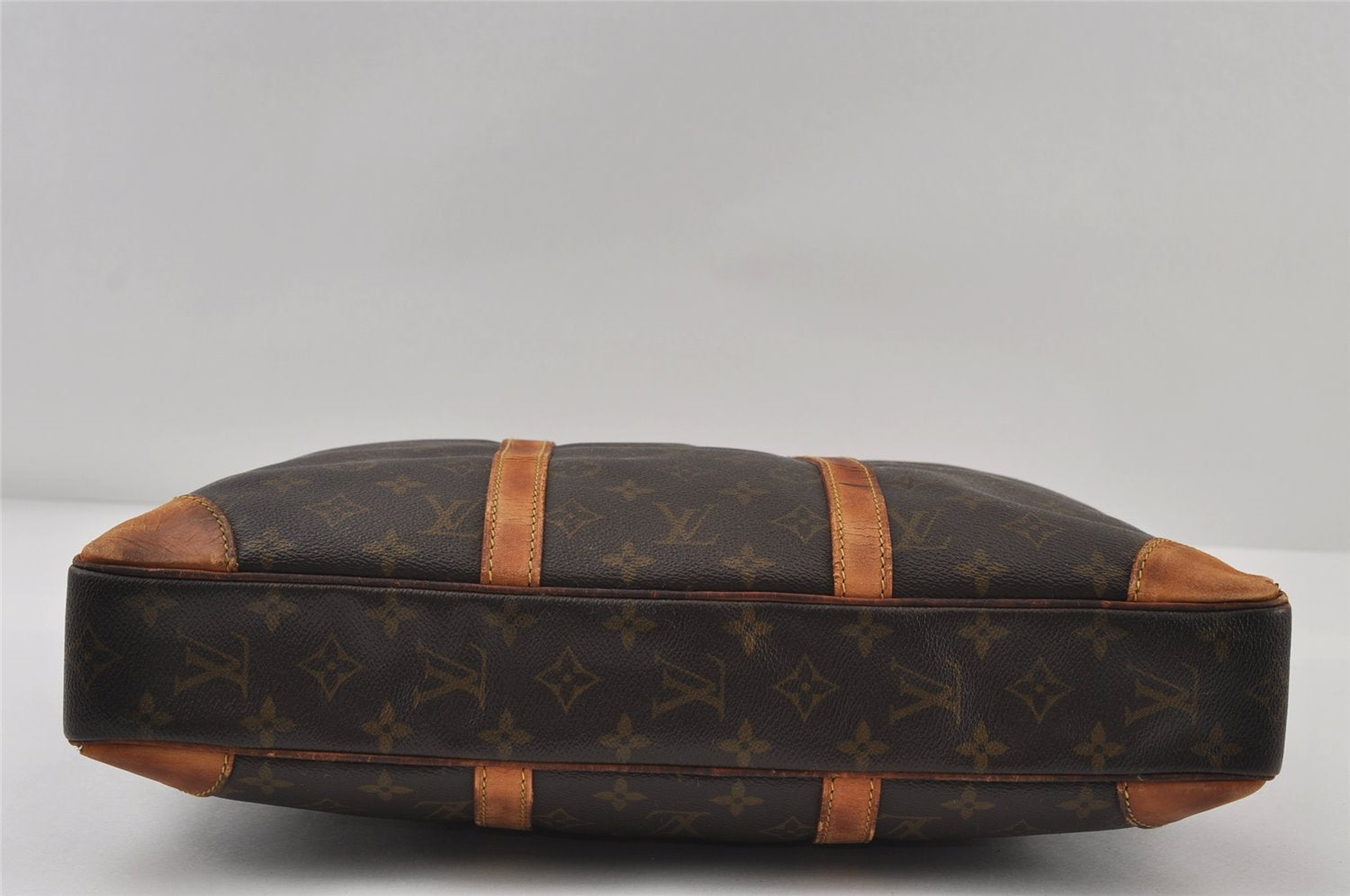 Authentic Louis Vuitton Monogram Porte Documents Voyage M53361 Briefcase 8200I