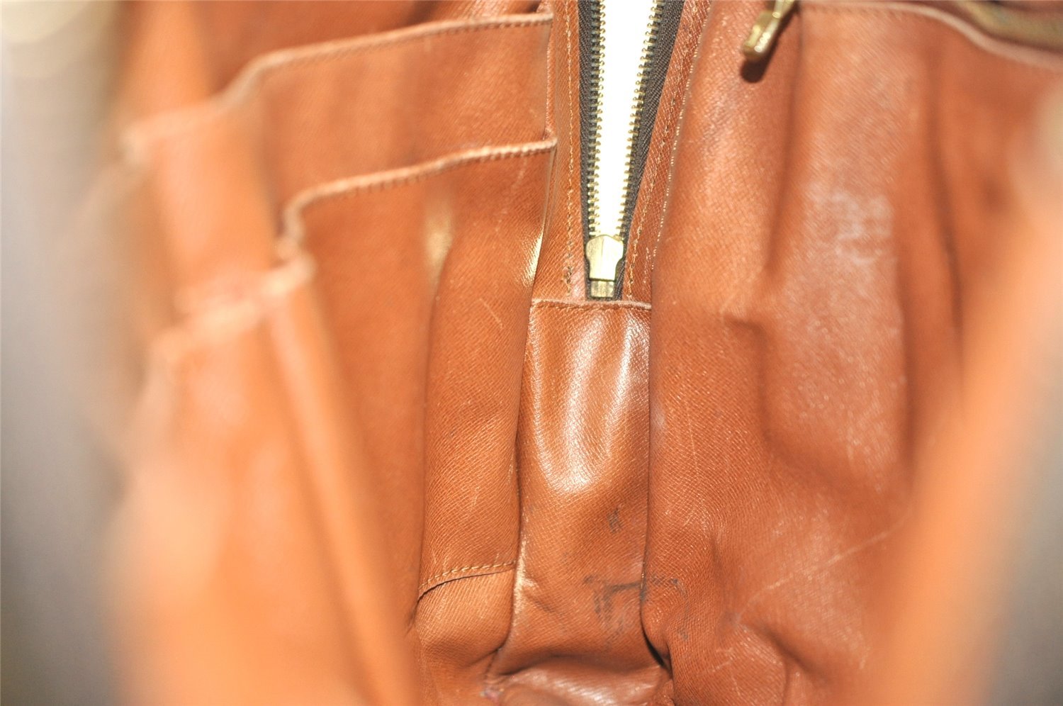 Authentic Louis Vuitton Monogram Porte Documents Voyage M53361 Briefcase 8200I