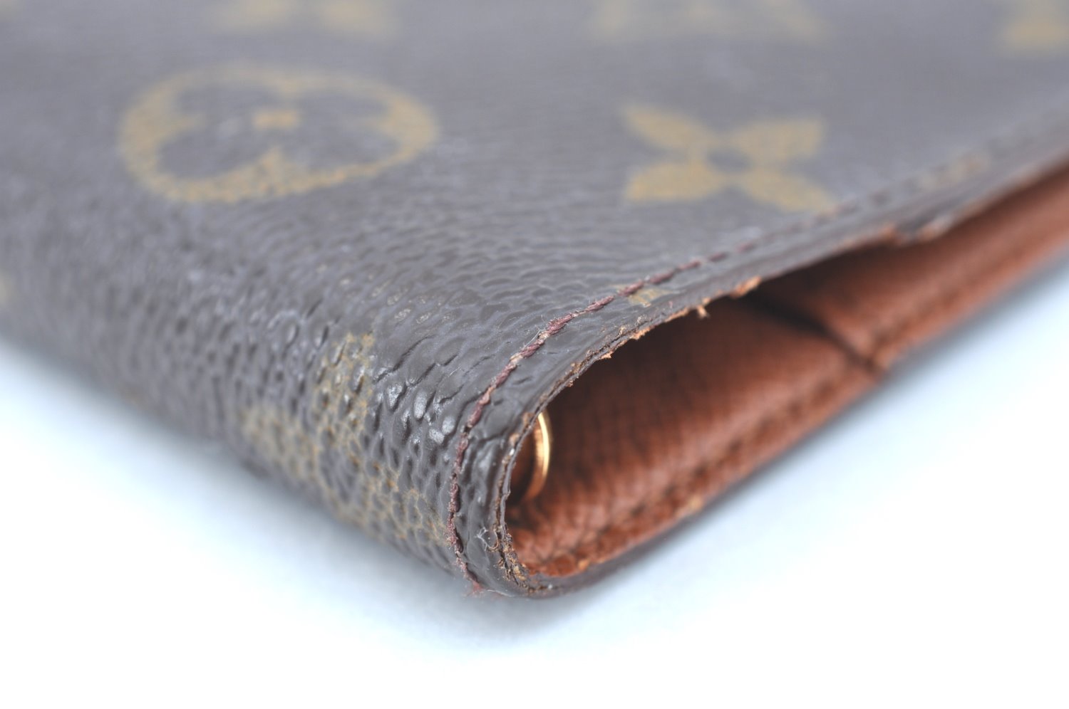 Authentic Louis Vuitton Monogram Agenda PM Notebook Cover R20005 LV 8201G
