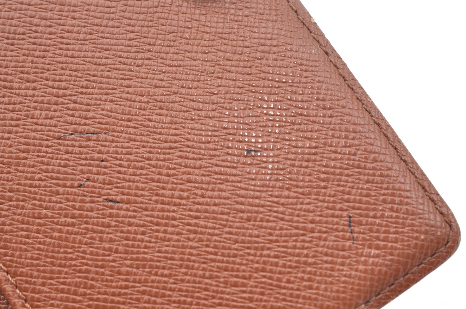 Authentic Louis Vuitton Monogram Agenda PM Notebook Cover R20005 LV 8201G