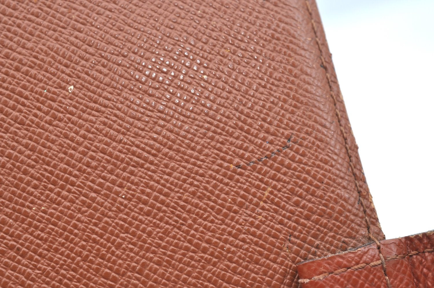 Authentic Louis Vuitton Monogram Agenda PM Notebook Cover R20005 LV 8201G