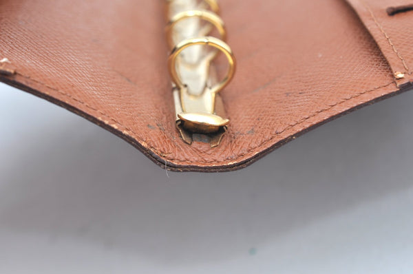 Authentic Louis Vuitton Monogram Agenda PM Notebook Cover R20005 LV 8201G