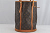 Authentic Louis Vuitton Monogram Bucket GM Shoulder Tote Bag M42236 Junk 8202I