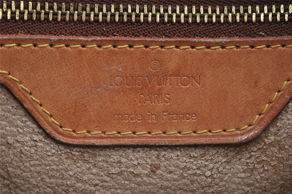 Authentic Louis Vuitton Monogram Bucket GM Shoulder Tote Bag M42236 Junk 8202I