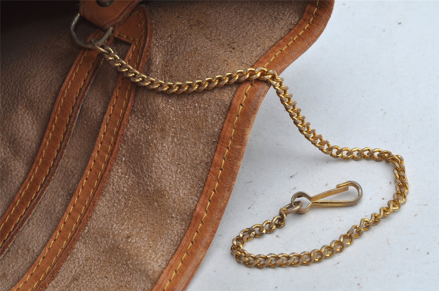 Authentic Louis Vuitton Monogram Bucket GM Shoulder Tote Bag M42236 Junk 8202I