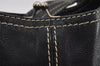 Authentic MIU MIU Vintage Leather Shoulder Hand Bag Purse Black 8203J