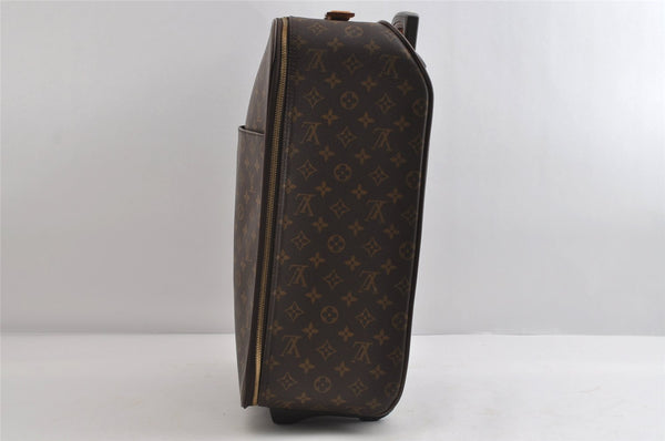 Authentic Louis Vuitton Monogram Pegase 45 Travel Suitcase M23293 LV 8204I