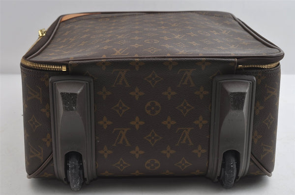 Authentic Louis Vuitton Monogram Pegase 45 Travel Suitcase M23293 LV 8204I