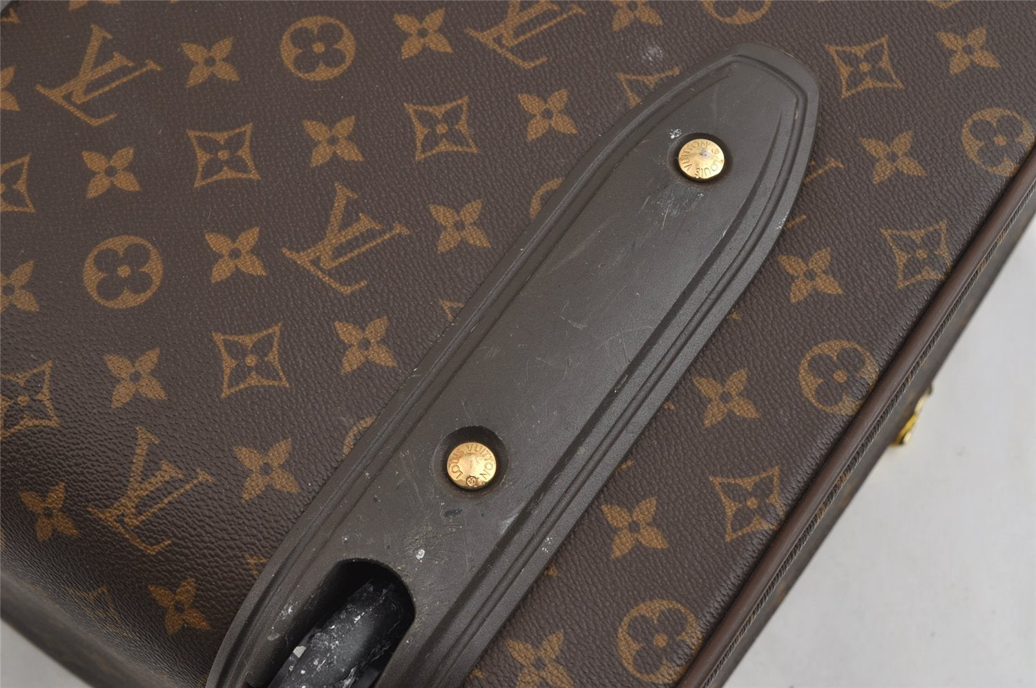 Authentic Louis Vuitton Monogram Pegase 45 Travel Suitcase M23293 LV 8204I