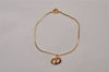 Authentic Christian Dior Vintage Chain Bracelet Gold Tone CD 8205I