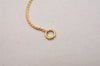 Authentic Christian Dior Vintage Chain Bracelet Gold Tone CD 8205I