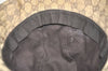 Auth GUCCI Web Sherry Line Bucket Hat GG Canvas Leather Size L 22.8" Brown 8207I