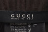 Auth GUCCI Web Sherry Line Bucket Hat GG Canvas Leather Size L 22.8" Brown 8207I