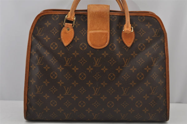 Authentic Louis Vuitton Monogram Rivoli Business Hand Bag M53380 LV 8207J