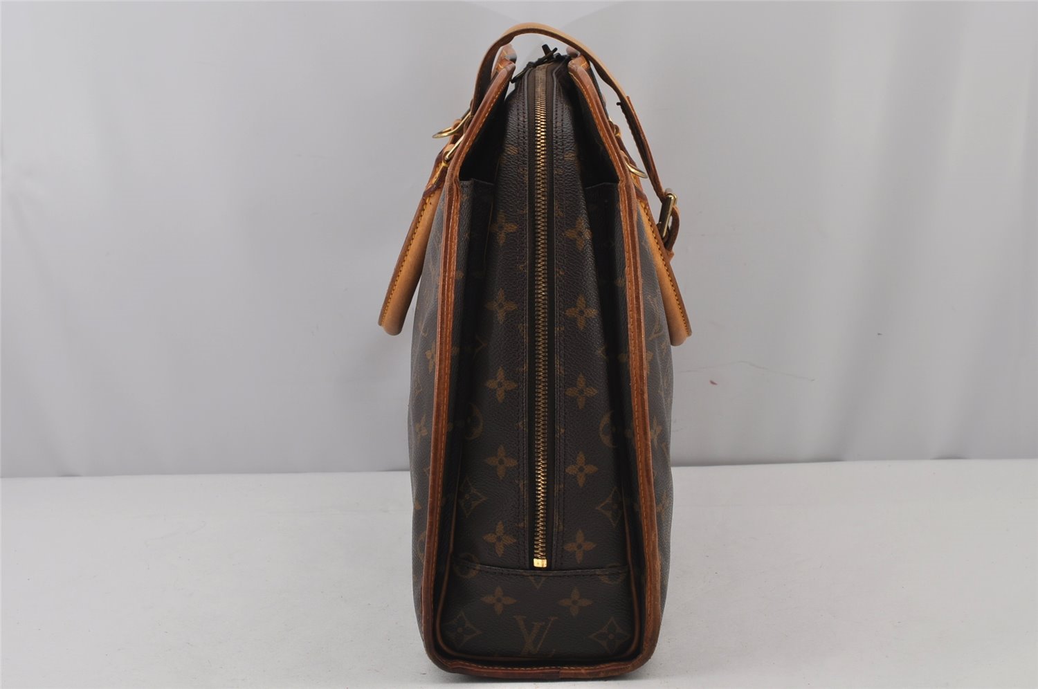 Authentic Louis Vuitton Monogram Rivoli Business Hand Bag M53380 LV 8207J