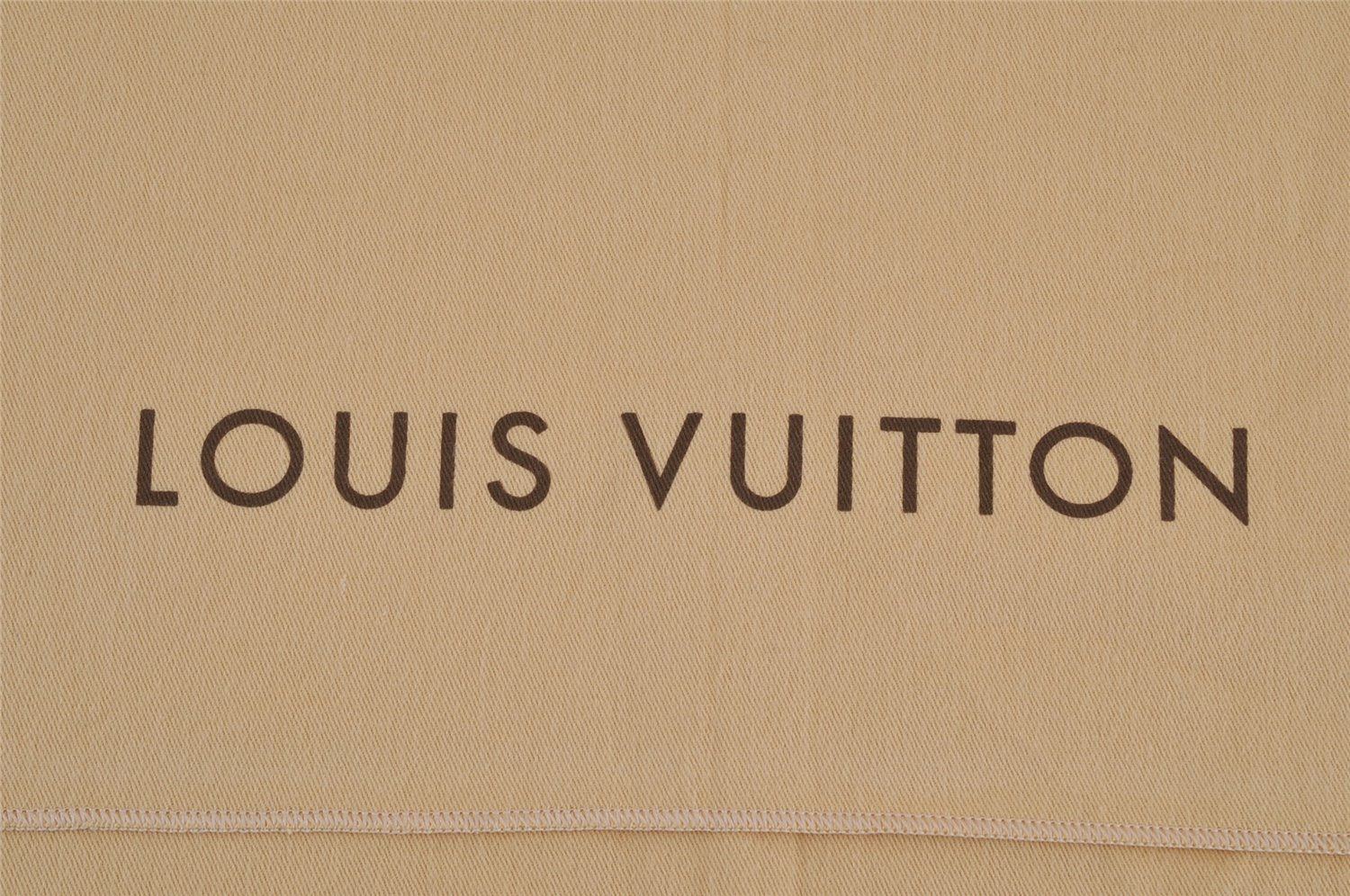 Authentic Louis Vuitton Dust Bag 10 Set Cotton Beige 23.6x18.9x6.3 LV 8208J