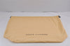 Authentic Louis Vuitton Dust Bag 10 Set Cotton Beige 23.6x18.9x6.3 LV 8208J