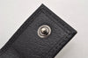 Authentic GUCCI Vintage Long Wallet Purse GG Canvas Leather 112715 Black 8209J