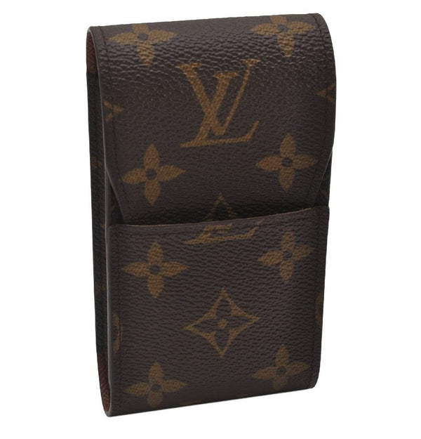 Authentic Louis Vuitton Monogram Etui Cigarette Case M63024 LV 8213I