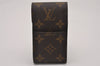 Authentic Louis Vuitton Monogram Etui Cigarette Case M63024 LV 8213I