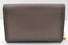 Auth Louis Vuitton Pochette Louise GM Chain Shoulder Bag Leather Brown LV 8214I