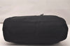 Authentic PRADA Nylon Tessuto Plastic Chain Shoulder Hand Bag Purse Black 8214J