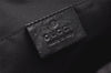 Authentic GUCCI Sherry Line Shoulder Bag GG Canvas Leather 0190375 Black 8215J