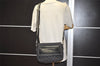 Authentic GUCCI Sherry Line Shoulder Bag GG Canvas Leather 0190375 Black 8215J