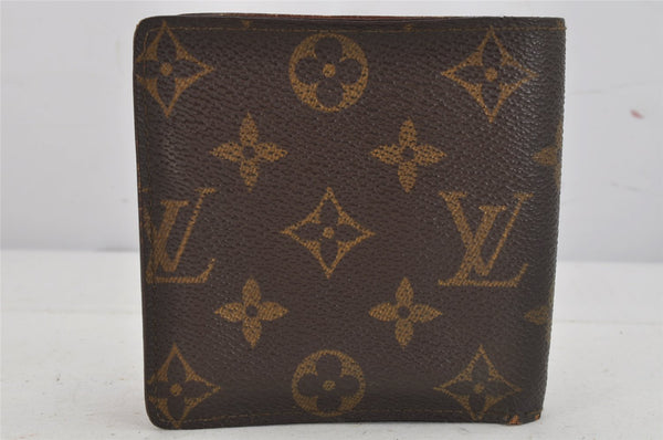 Authentic Louis Vuitton Monogram Porte Billet Carte Credit Monnaie Wallet 8217J